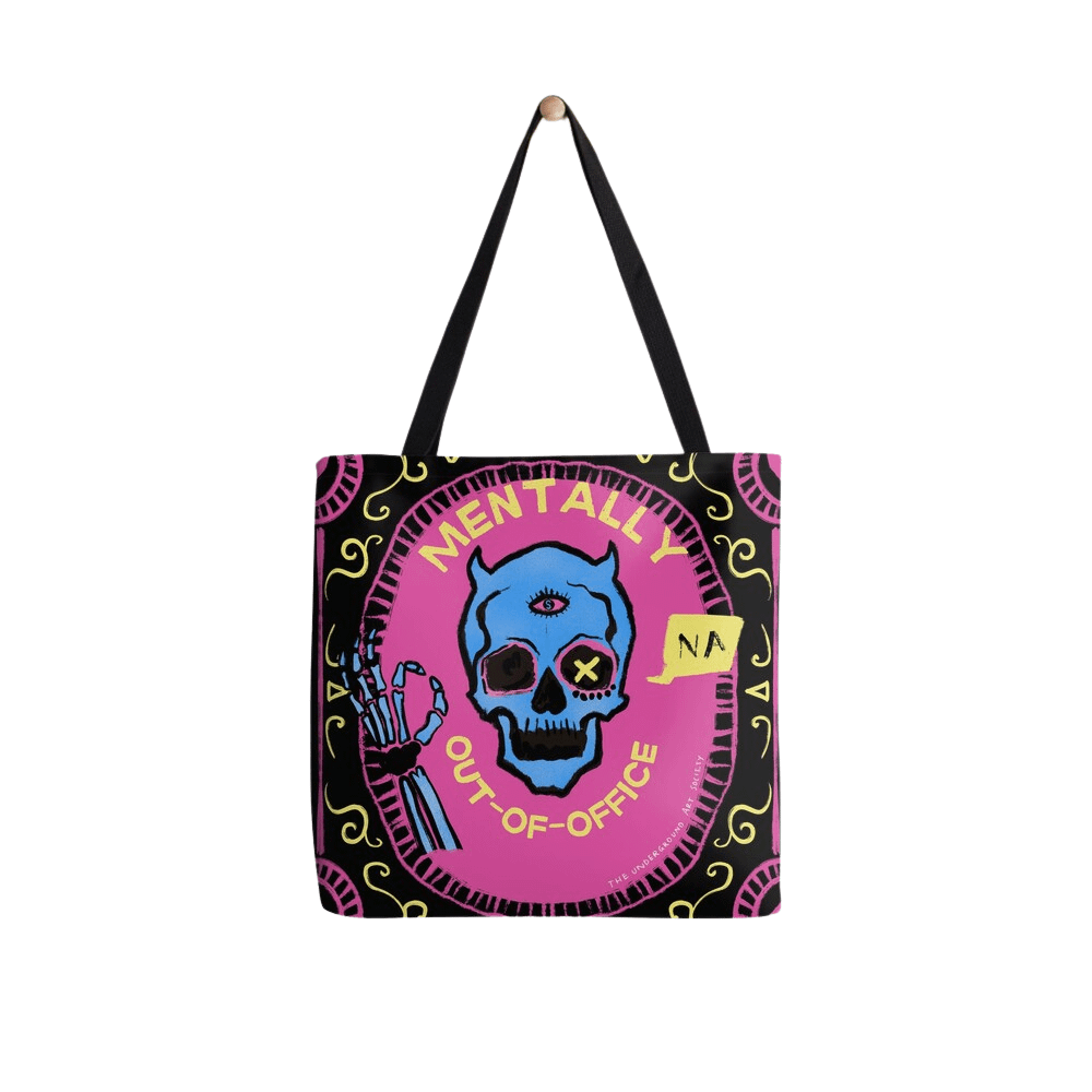 Statement Tote Bag | Mentally out-of-office - Image 2
