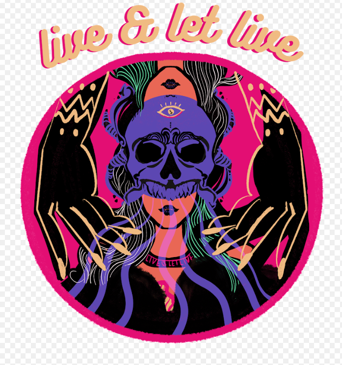 Free Digital Art Download: Live and Let Live